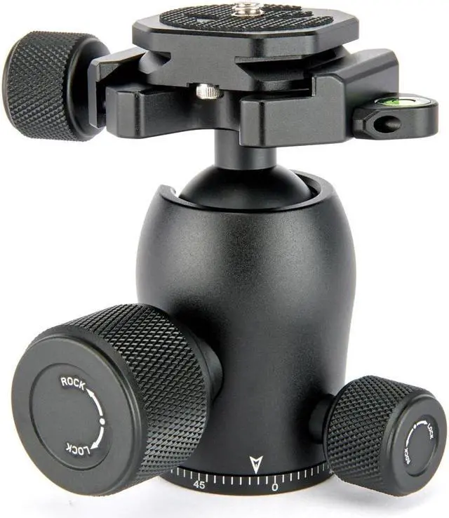 Alt view image 3 of 4 - 3 Legged Thing AirHed Pro Ball Head with Detachable Twist Clamp, Darkness