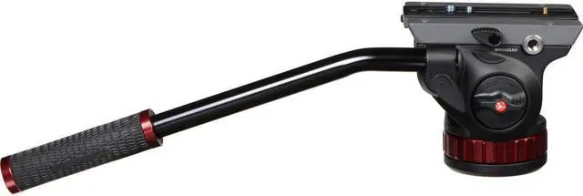 Alt view image 3 of 7 - Manfrotto 055 3-Section Carbon Fiber Tripod, Bundle with 502 Pro Video Head