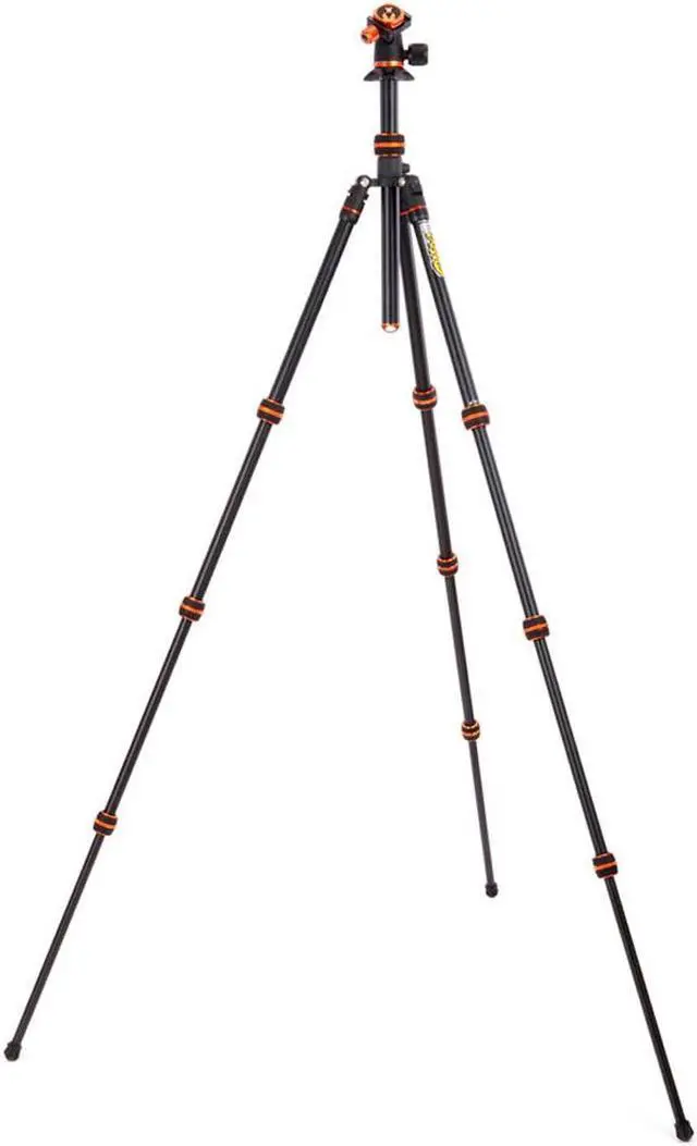 Alt view image 3 of 8 - punks travis 2.0 magnesium alloy general use tripod - adjustable, multi-use camera tripod with three detachable legs
