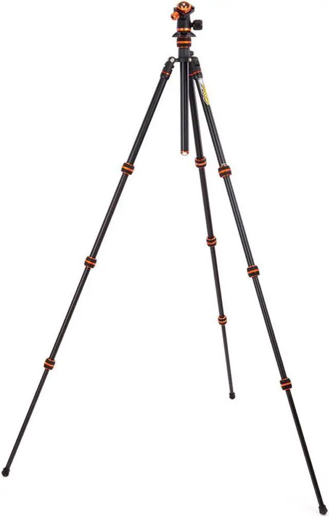 Alt view image 4 of 8 - punks travis 2.0 magnesium alloy general use tripod - adjustable, multi-use camera tripod with three detachable legs