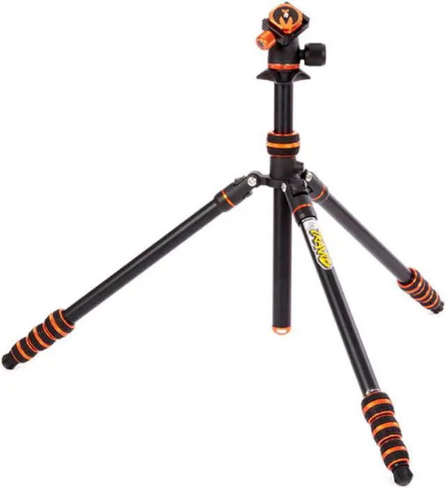 Alt view image 6 of 8 - punks travis 2.0 magnesium alloy general use tripod - adjustable, multi-use camera tripod with three detachable legs