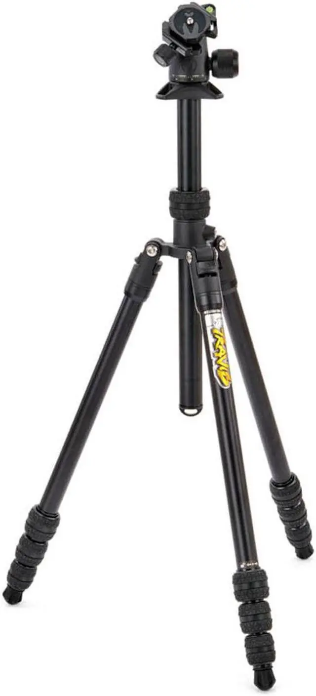 Main image of 3 Legged Thing Punks Travis 2.0 4-Section Magnesium Alloy Tripod with AirHed Neo 2.0 Ball Head, Matte Black
