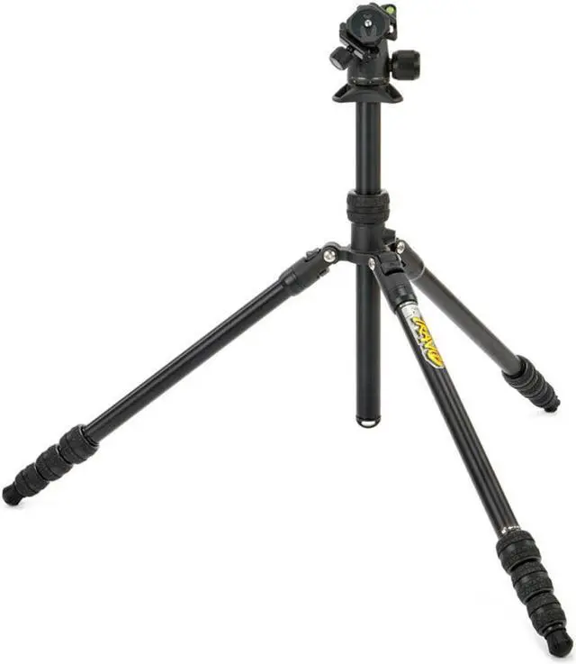 Alt view image 5 of 7 - 3 Legged Thing Punks Travis 2.0 4-Section Magnesium Alloy Tripod with AirHed Neo 2.0 Ball Head, Matte Black