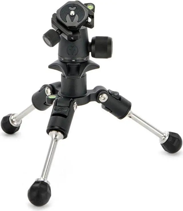 Alt view image 7 of 7 - 3 Legged Thing Punks Travis 2.0 4-Section Magnesium Alloy Tripod with AirHed Neo 2.0 Ball Head, Matte Black