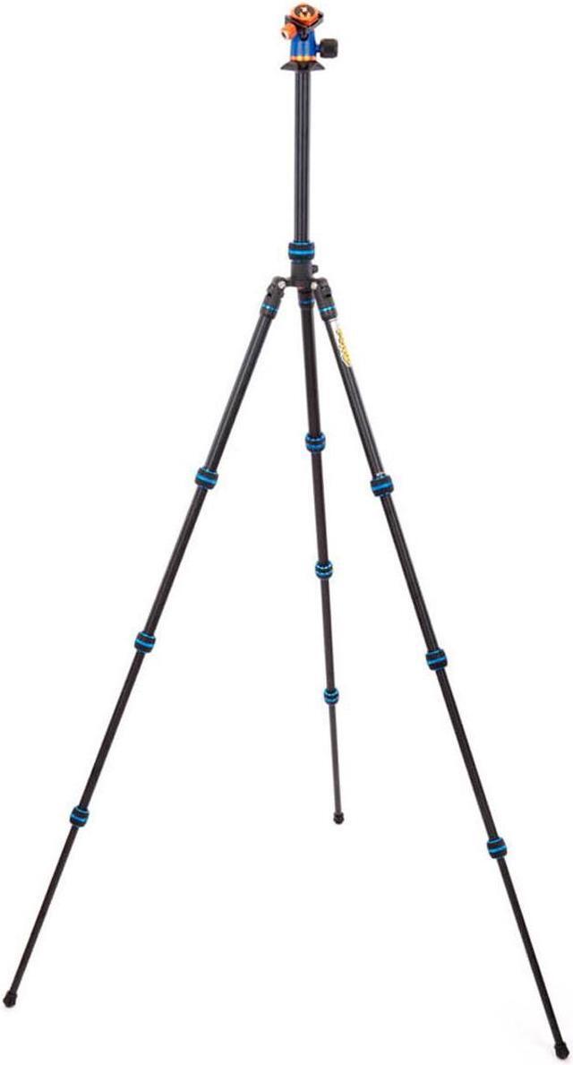 Alt view image 3 of 15 - punks travis 2.0 magnesium alloy general use tripod - adjustable, multi-use camera tripod with three detachable legs