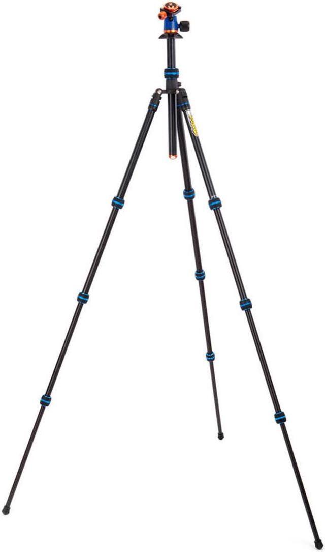Alt view image 4 of 15 - punks travis 2.0 magnesium alloy general use tripod - adjustable, multi-use camera tripod with three detachable legs