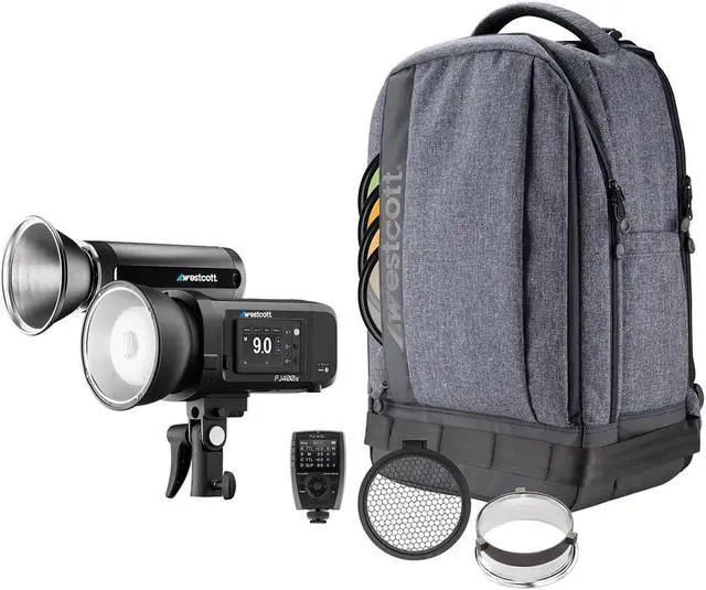 Main image of Westcott FJ400 II/200 2-Light Portable Portrait Flash Kit with FJ-X3 S Wireless Trigger for Sony Cameras