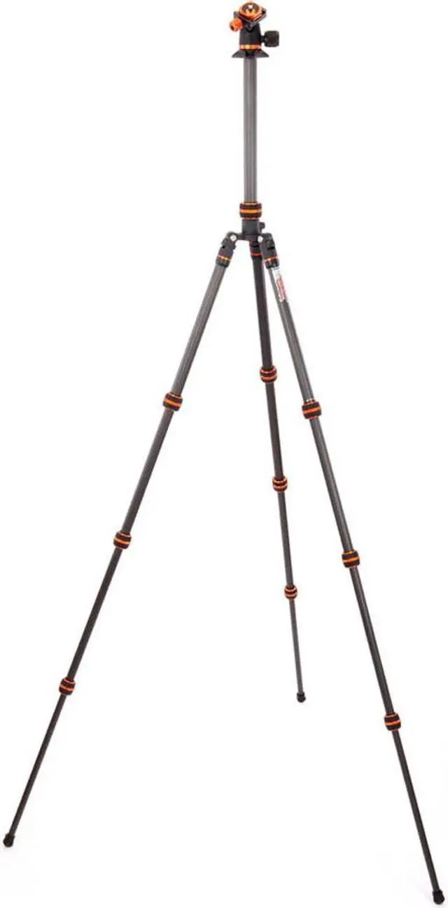 Alt view image 2 of 7 - 3 Legged Thing Punks Billy 2.0 Carbon Fibre Travel-Friendly Tripod - Compact & Adjustable Camera Tripod with Three Detachable Legs