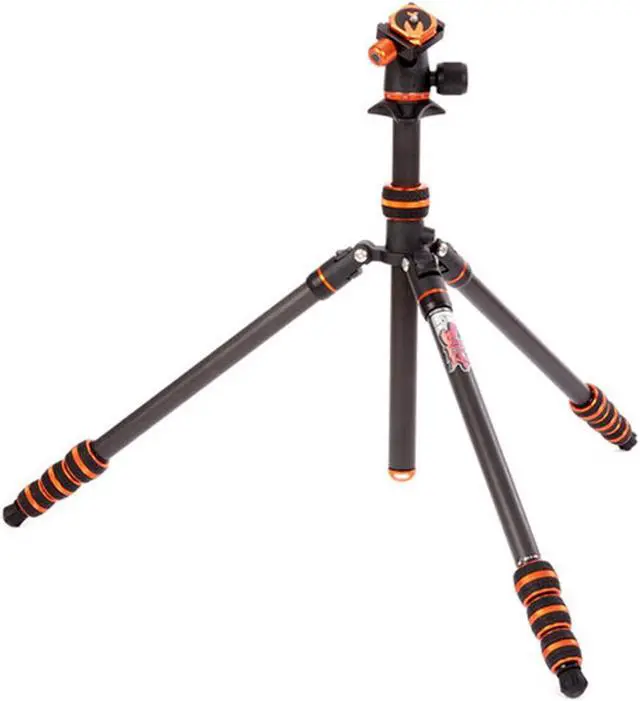 Alt view image 4 of 7 - 3 Legged Thing Punks Billy 2.0 Carbon Fibre Travel-Friendly Tripod - Compact & Adjustable Camera Tripod with Three Detachable Legs