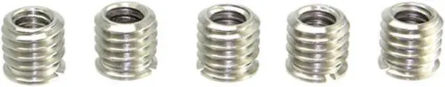 Main image of SunwayFoto Stainless Steel 1/4" to 3/8" Tripod Adapter Bushing, Set of 5