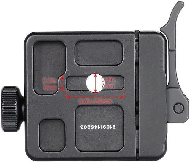 Alt view image 4 of 5 - SunwayFoto SDC-50 Duo-Lever Quick Release Clamp