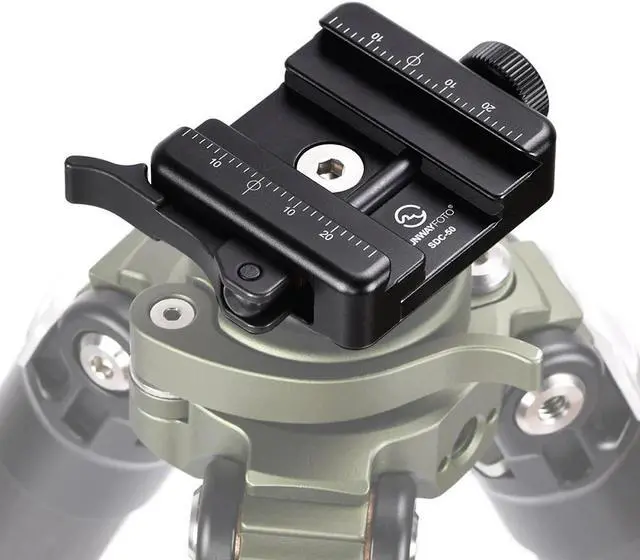 Alt view image 5 of 5 - SunwayFoto SDC-50 Duo-Lever Quick Release Clamp