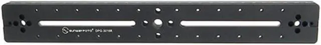 Alt view image 12 of 12 - SunwayFoto DPG-3016R 11.81x0.62" Multi-Purpose Rail with Double Arca Dovetails