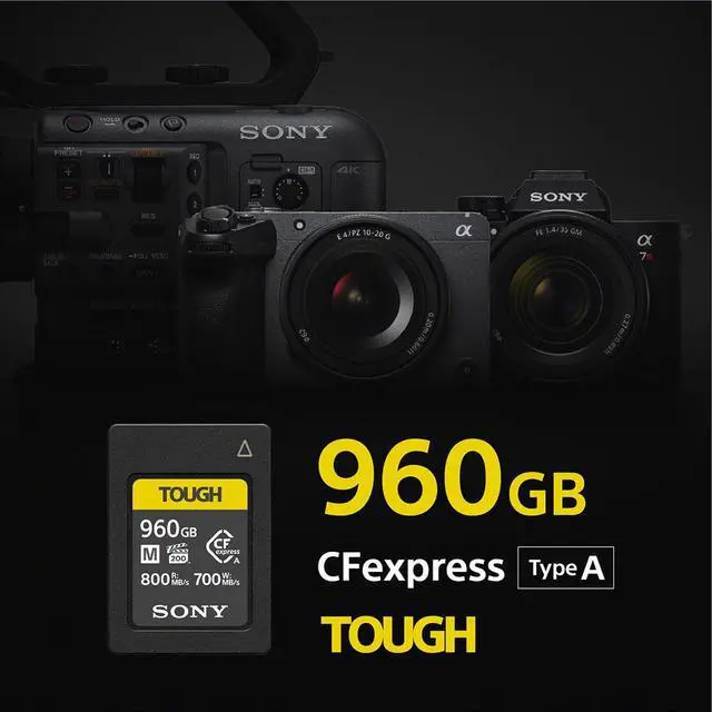 Alt view image 10 of 10 - Sony 960GB CFexpress Type A Memory Card