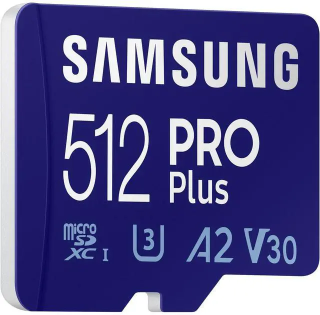 Alt view image 7 of 16 - SAMSUNG PRO Plus 512GB microSDXC Flash Card w/ Adapter Model MB-MD512SA/AM