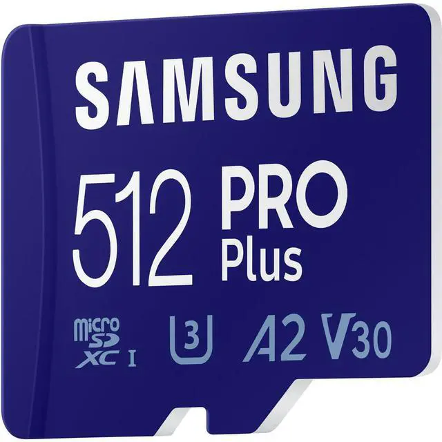 Alt view image 8 of 16 - SAMSUNG PRO Plus 512GB microSDXC Flash Card w/ Adapter Model MB-MD512SA/AM