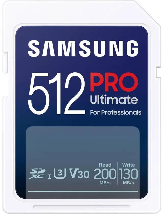 Main image of Samsung SAMSUNG 512GB SD PRO ULTIMATE FULL SIZE #MB-SY512S/AM