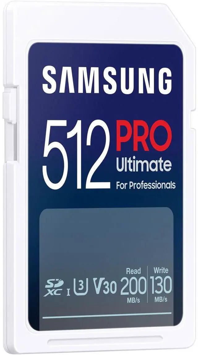 Alt view image 2 of 10 - Samsung SAMSUNG 512GB SD PRO ULTIMATE FULL SIZE #MB-SY512S/AM