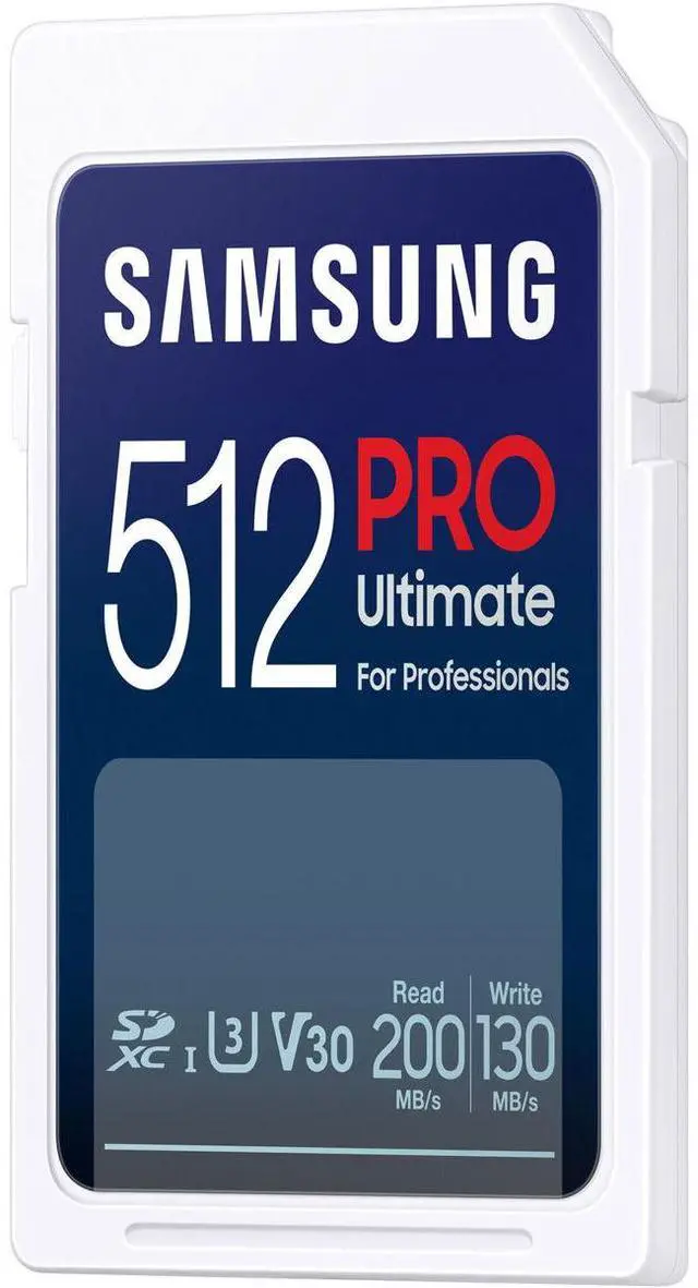 Alt view image 3 of 10 - Samsung SAMSUNG 512GB SD PRO ULTIMATE FULL SIZE #MB-SY512S/AM