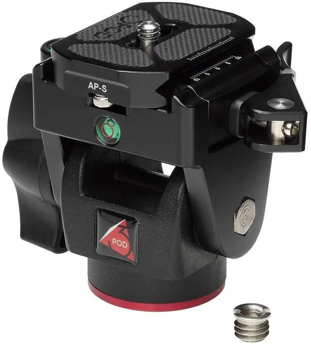 Alt view image 3 of 6 - 3Pod Orbit 4-Section Aluminum Handheld Monopod Stick for DSLR Photo & Video, Sports Cameras, with Fluid Base, Tilt Head, Quick Release Tripod Legs & Bag 65"