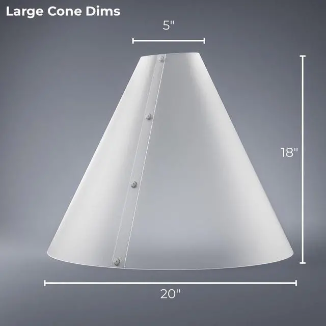 Alt view image 2 of 6 - V-FLAT WORLD The Light Cone Diffuser, Kit
