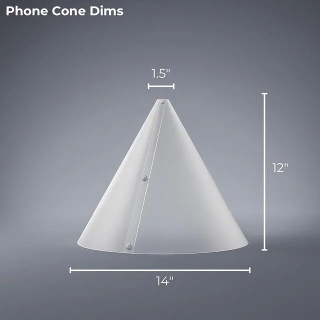 Alt view image 3 of 6 - V-FLAT WORLD The Light Cone Diffuser, Kit