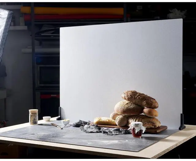 Alt view image 7 of 7 - V-FLAT WORLD Duo Board - 30x40" Double Sided Surface Board, Raw Concrete/Vintage Plaster