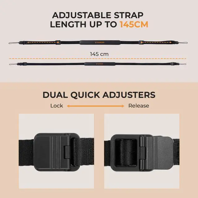 Alt view image 4 of 7 - Slinger Quick Release Sling Strap, Black #SL-SSQR-B