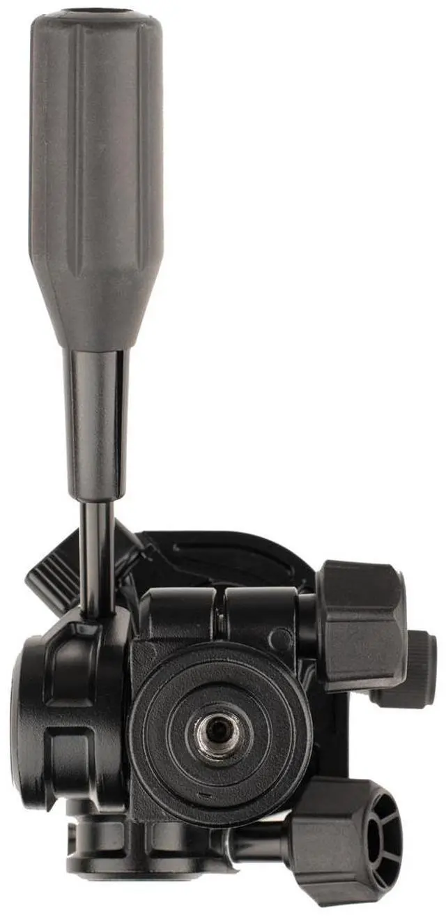 Alt view image 8 of 8 - slik pro al-523-3w aluminum tripod kit with sh-747 3-way pan head, black (613-375)