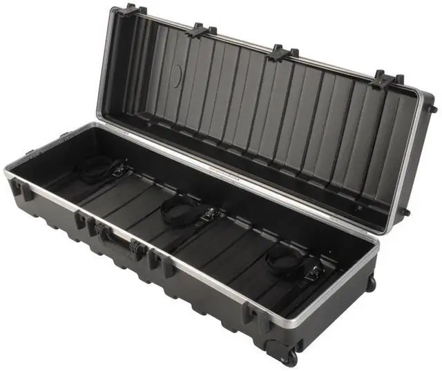 Alt view image 5 of 14 - SKB Cases 48x16x12 Rail Pack Utility Case with Wheels, No Foam 48-1/4 x 16 x 12-