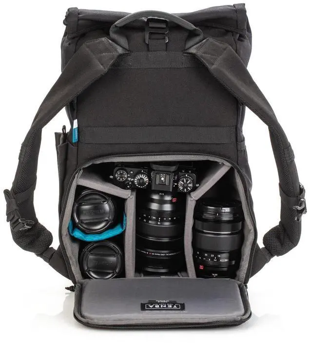 Alt view image 6 of 7 - Tenba Fulton V2 14L Backpack for Mirrorless or DSLR Camera, Black #637-733