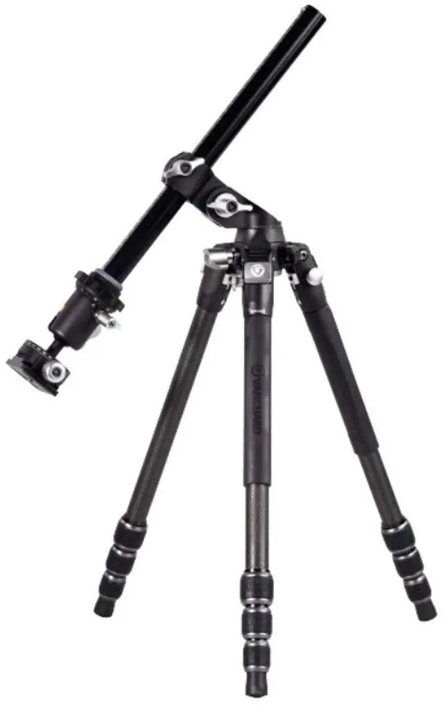 Alt view image 5 of 5 - Vanguard VEO 3T+ 264CB 160S 4-Section Carbon Fiber Travel Tripod with Ball Head, Black