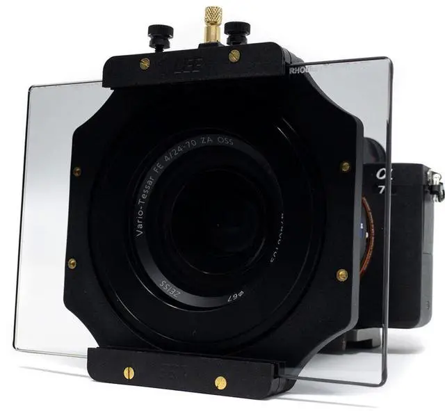 Alt view image 2 of 7 - Schneider 4x5.65" RHOdium Full Spectrum ND Graduated Filter, 0.3 Soft Edge