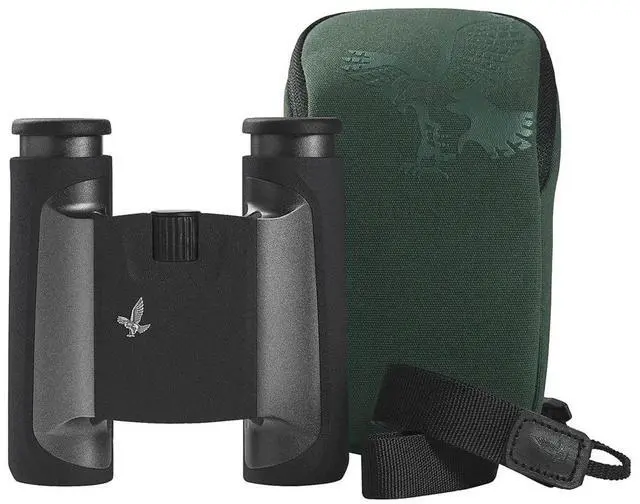 Main image of Swarovski Optik 10x25mm CL Pocket Wild Nature Waterproof Roof Prism Binocular with 5.6 Degree Angle of View, Anthracite