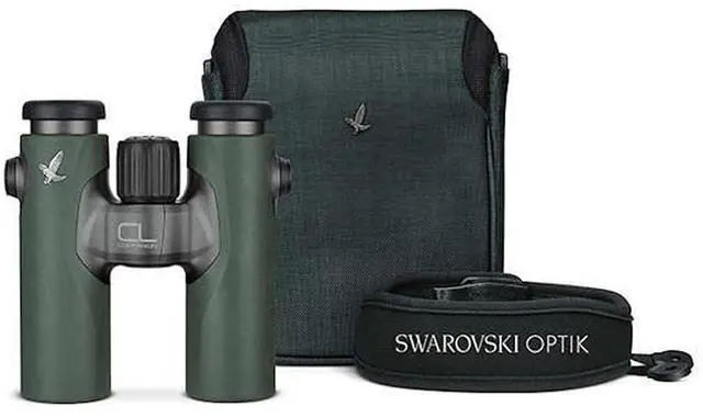 Main image of Swarovski Optik 10x30 CL Companion Wild Nature Waterproof Roof Prism Binocular with 6.2 Degree Angle of View, Green