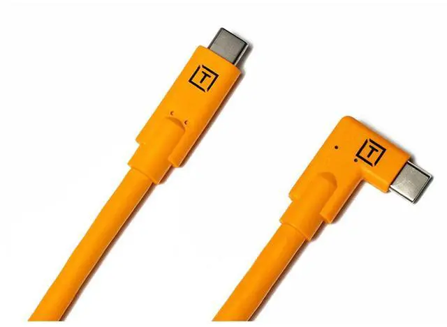 Alt view image 7 of 18 - tether tools 15 ft. tetherpro usb a male to minib 8pin cable orange
