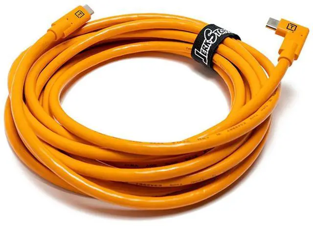 Alt view image 8 of 18 - tether tools 15 ft. tetherpro usb a male to minib 8pin cable orange
