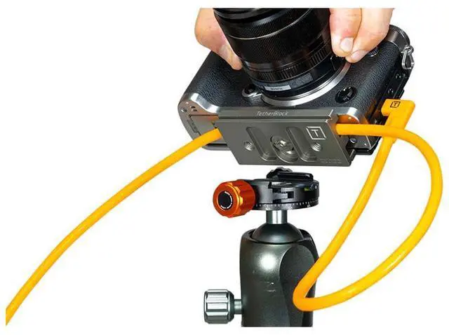 Alt view image 11 of 18 - tether tools 15 ft. tetherpro usb a male to minib 8pin cable orange