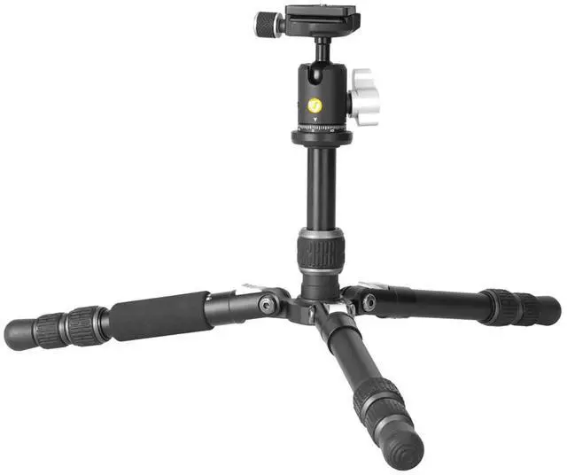 Alt view image 6 of 7 - Vanguard VESTA GO T 203AB 3-Section Aluminum Table Top Tripod with VEO BH-45 Ball Head