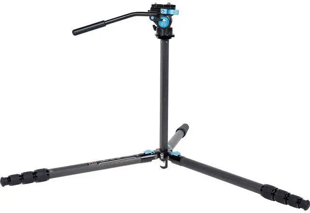 Alt view image 12 of 14 - Sirui ST-224 Waterproof Carbon-Fiber Tripod Kit W/ VA-5 Fluid Head (ST-224+VA-5)