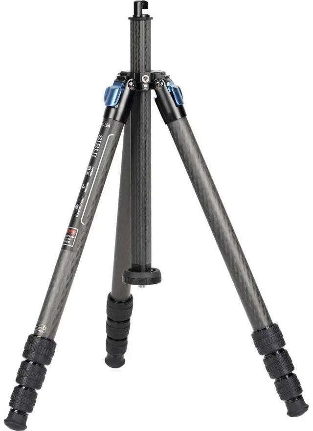 Alt view image 5 of 9 - sirui st-124 carbon fiber tripod with triangular centre column, waterproof, travel tripod for cameras, 4 sections, 62.2inch, load 26lbs