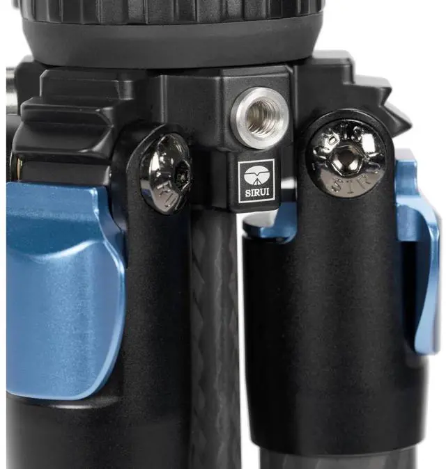 Alt view image 9 of 9 - sirui st-124 carbon fiber tripod with triangular centre column, waterproof, travel tripod for cameras, 4 sections, 62.2inch, load 26lbs