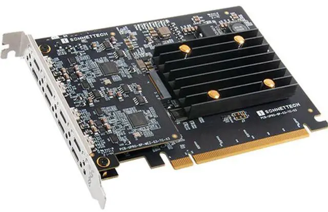 Alt view image 7 of 7 - Sonnet Allegro Pro USB-C 8-Port PCIe Card (Pro Series USB 3.2 PCIe Card with Four USB 3.2 Controllers and x8 PCIe 3.0 Bridge Chip to Deliver Full 10Gbps Per Port)