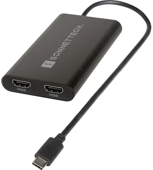Main image of Sonnet DisplayLink USB Type-C to Dual HDMI Adapter #USBC-DHDMI