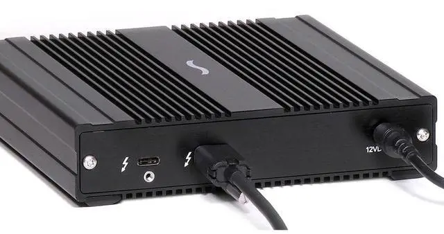 Alt view image 3 of 4 - Sonnet SF3 Series 2-Bay AJA PAK Media Thunderbolt 3 Pro Card Reader #SF3-2AJAPK