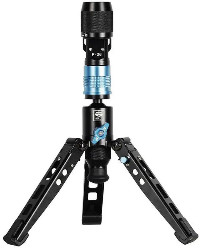 Alt view image 11 of 14 - Sirui P36-Kit Tripod Base with Adapter for P-306 and P-326 Monopods
