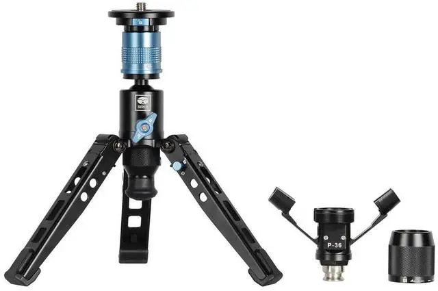 Alt view image 8 of 14 - Sirui P36-Kit Tripod Base with Adapter for P-306 and P-326 Monopods