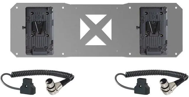 Main image of Shape 2x V-Mount and 2x Cables for Atomos Sumo Battery Plate #2VMAB