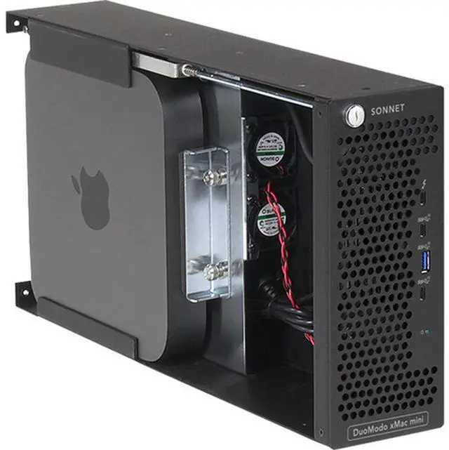 Alt view image 5 of 7 - Sonnet Technologies Sonnet DuoModo xMac mini/Echo III Rackmount System (Pre-configured System) - For Desktop Model DM-ZM-E3-R