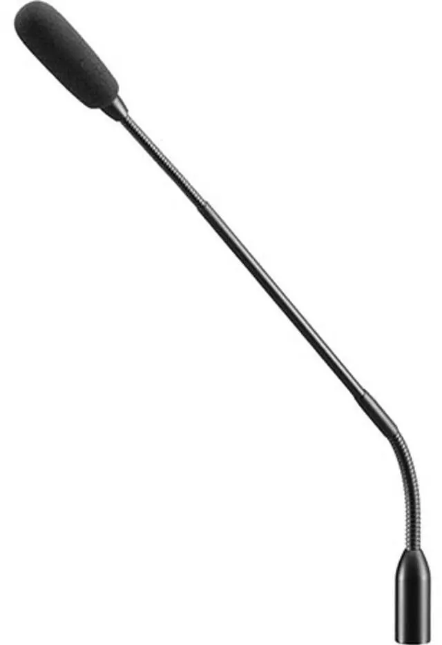 Main image of TOA Electronics Gooseneck Podium Microphone, 120 Ohms Impedance, 35 Hz - 20 kHz Frequency Response